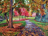 David Lloyd Glover September Park painting